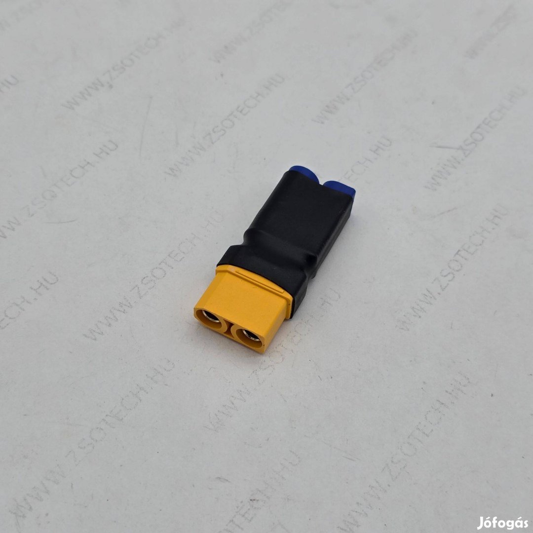 EC5 XT90 adapter átalakító csatlakozó akkumulátor lipo etetőhajó RC