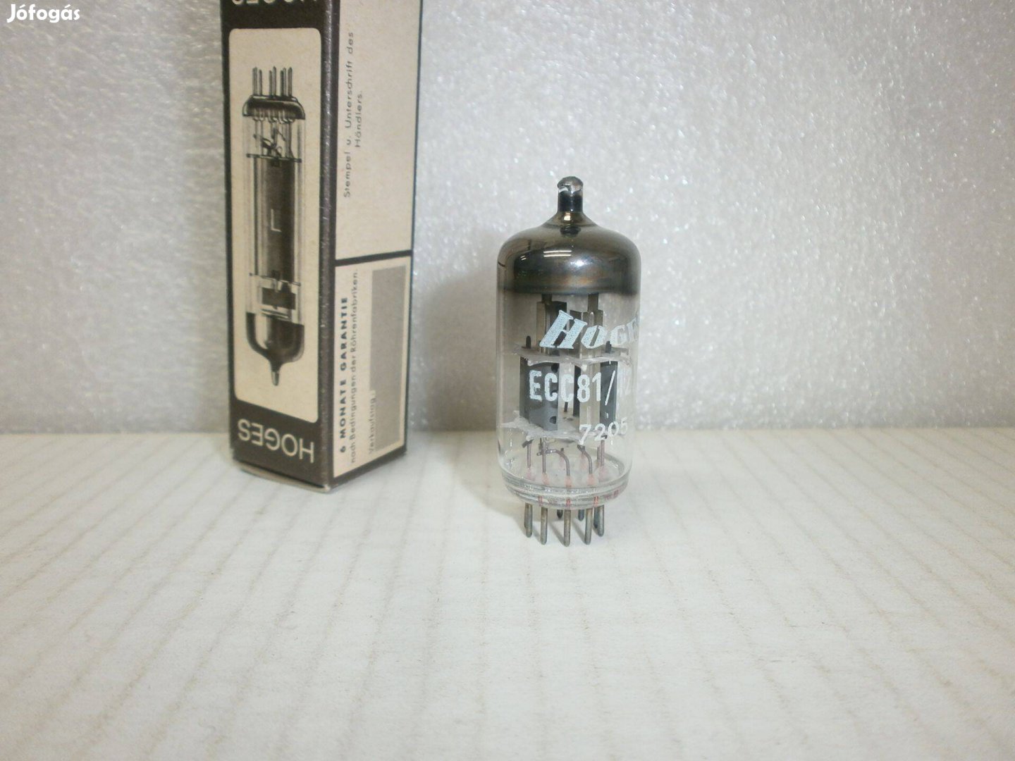 ECC81 12AT7 - Hoges RFT - NOS