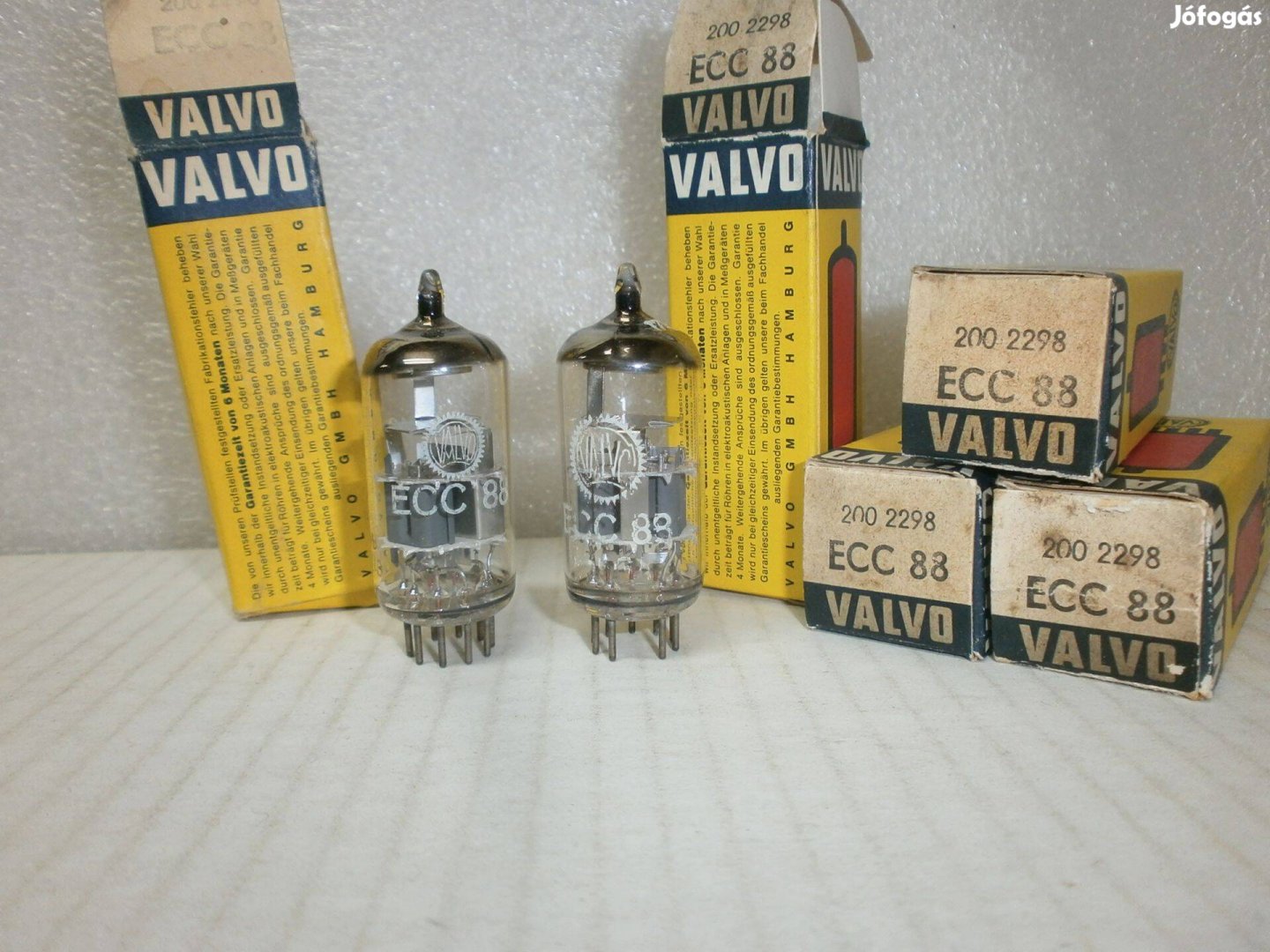 ECC88 6DJ8 - Valvo Hamburg - NOS