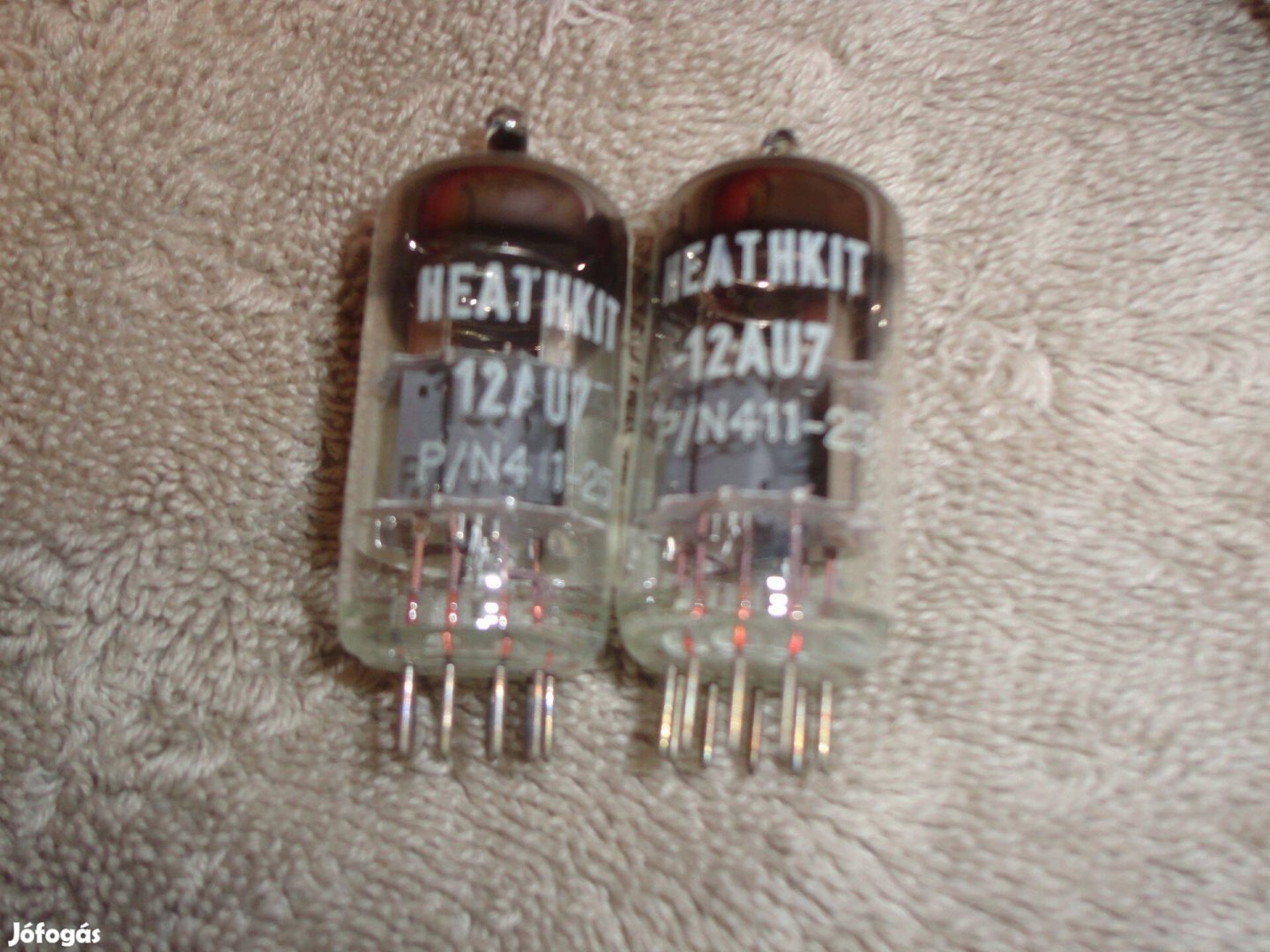 ECC 82 , 12AU7 Heathkit csőpár NOS 100%