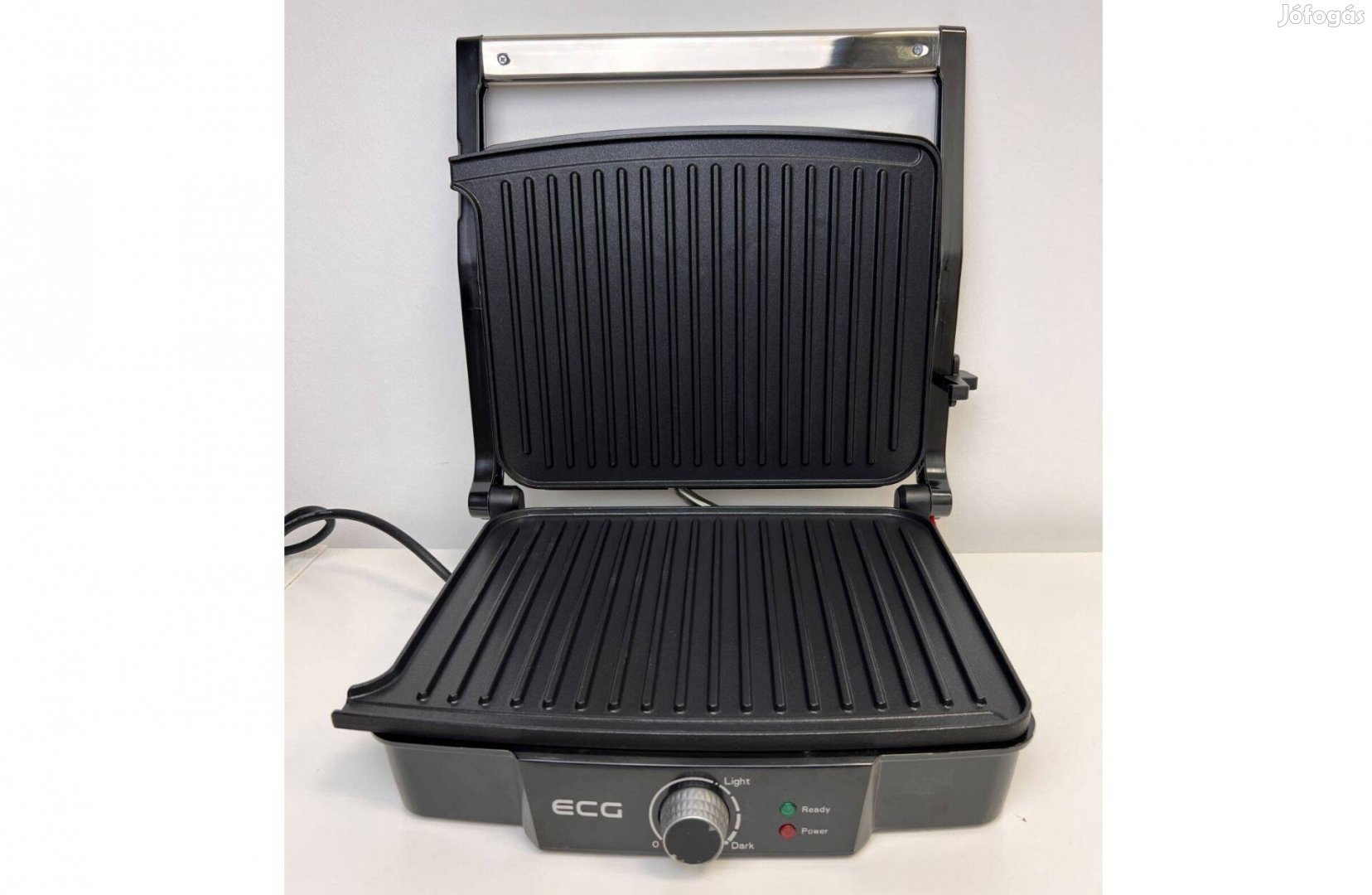 ECG KG 100 kontakt grill, 2000W, új, 1 év garancia, Akciós