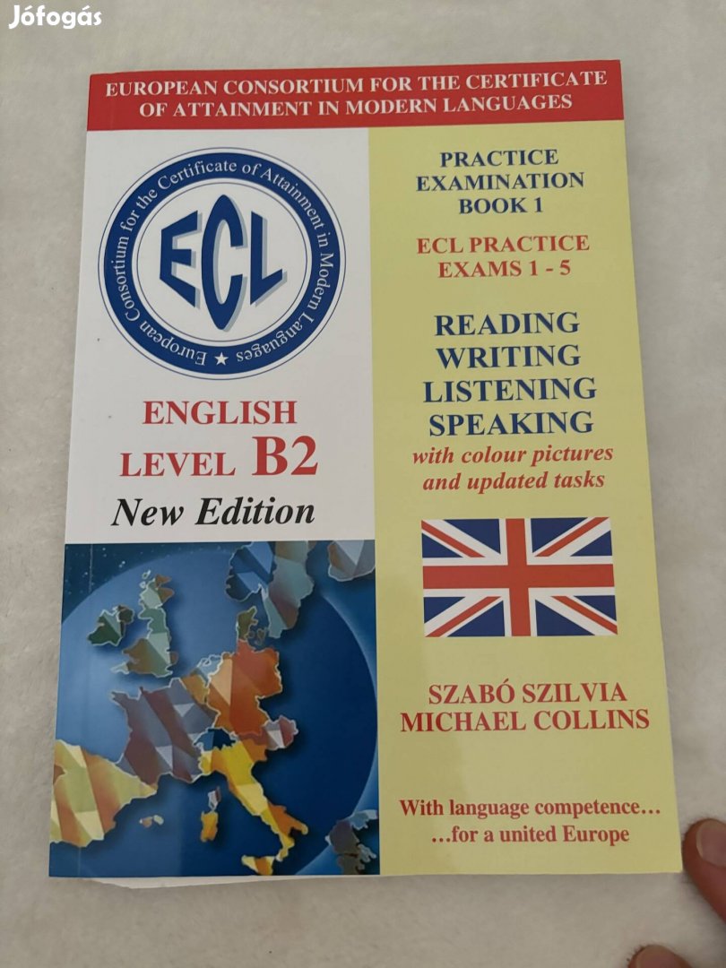 ECL English level B2 könyv (CD nélkül)