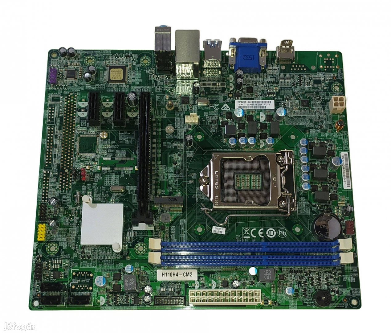 ECS H110H4-CM2 alaplap s1151 v1 / M.2 / DDR3