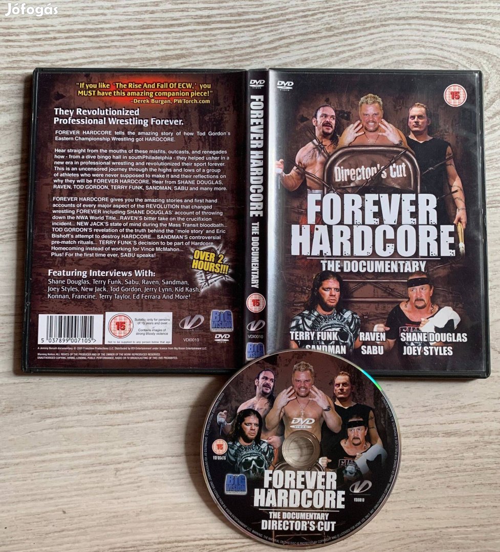 ECW Forever Hardcore Director's Cut DVD
