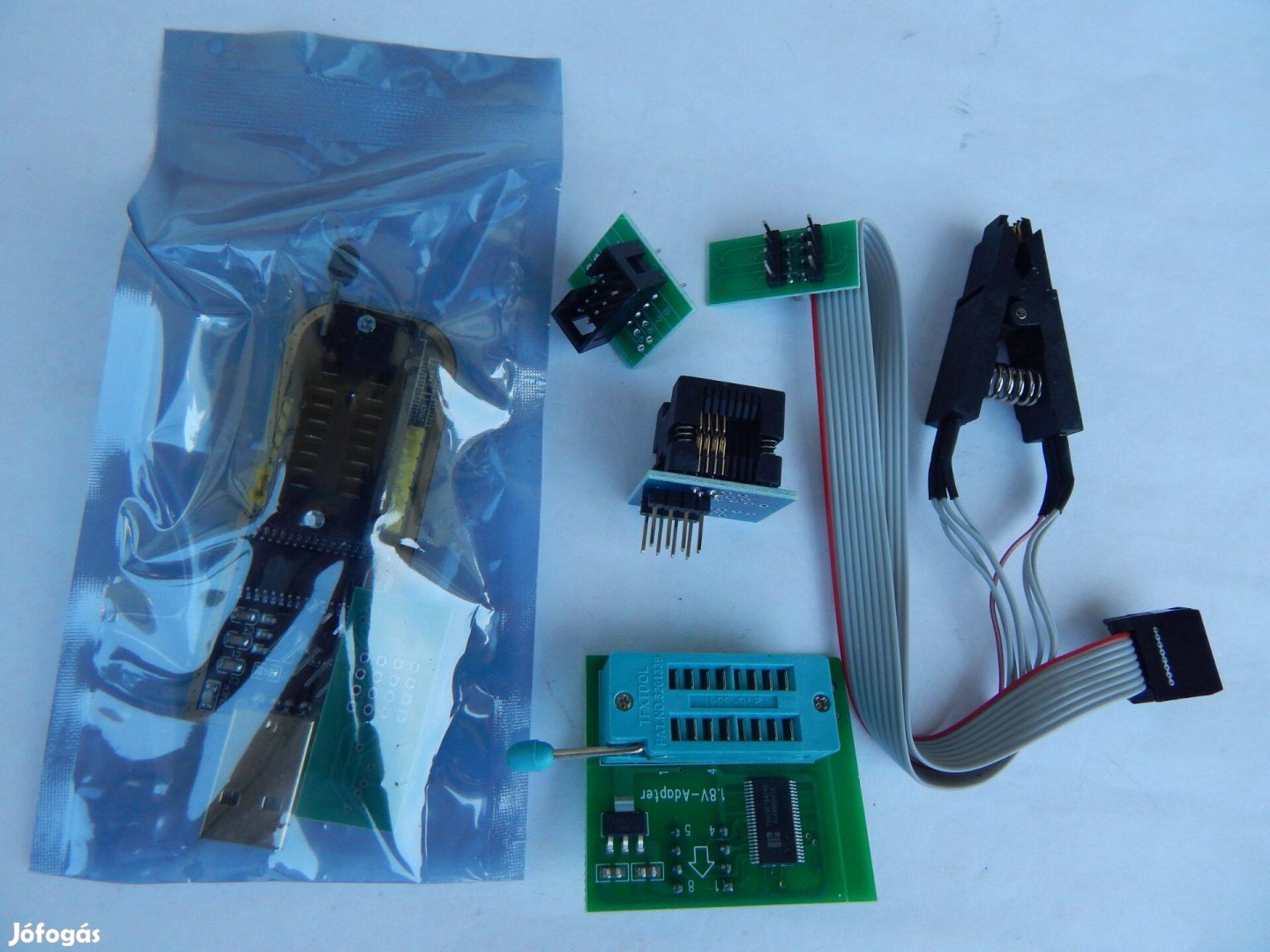 EEPROM BIOS Flash USB Programozó Bontatlan Készlet CH341A