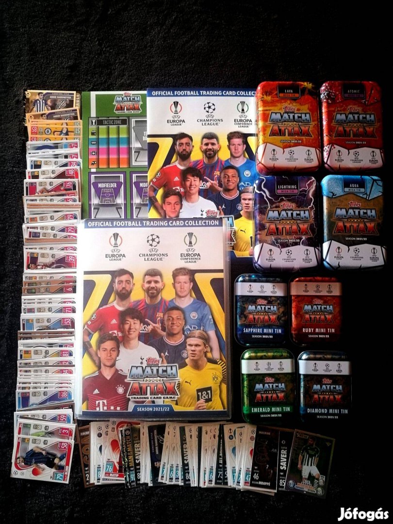 EFA Match Attax 2021/22 album