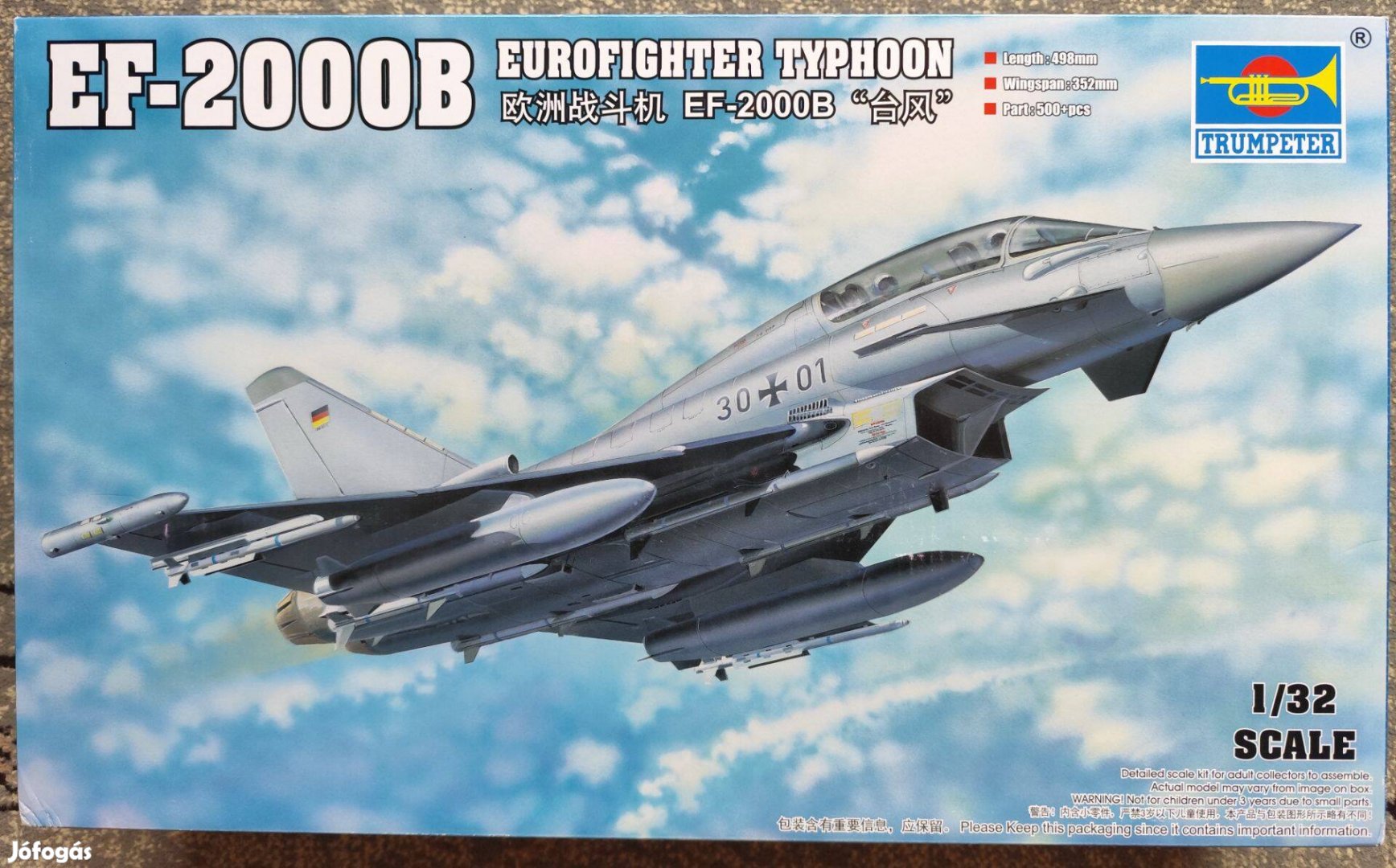 EF-2000B repülőmakett