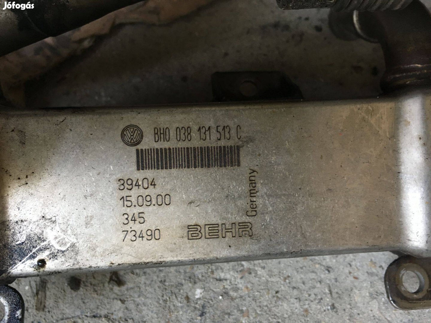 EGR hűtő 1.9-2.0 TDI többféle VW Seat Skoda Audi