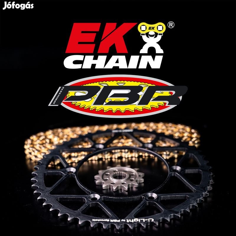 EK/PBR Lánckészlet 428SHDR 14/50 - Standard hátsó lánckerék
