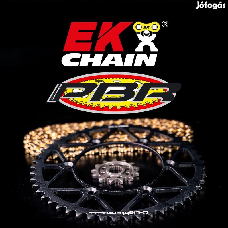 EK/PBR Lánckészlet 520MRD7 13/50 - Ultra-könnyű hátsó lánckerék