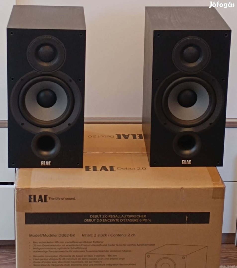 ELAC Debut 6.2 DB62-DK hangfal, hangfalpár