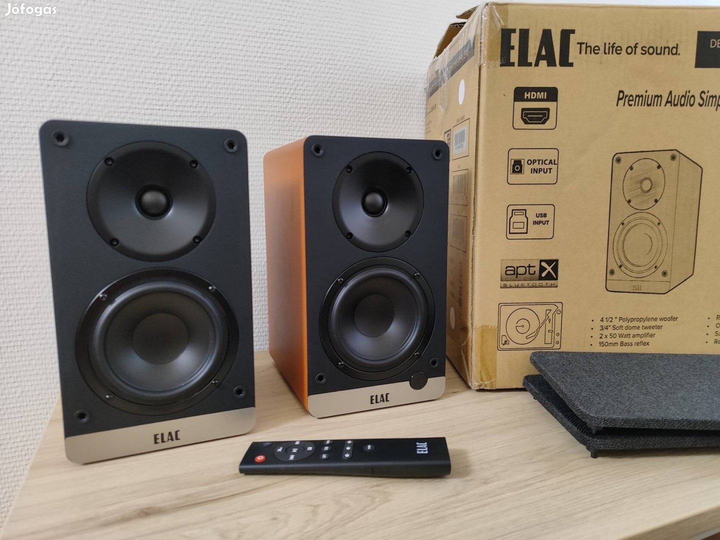 ELAC Debut Connex DCB41 díjnyertes aktív hangsugárzó mélyen ár alatt