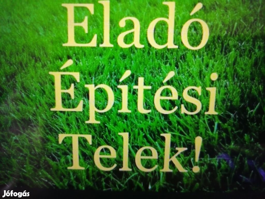 ELADÓ ÉPÍTÉSI TELEK ADONY CSENDES ASZFALTOZOTT UTCÁJÁBAN