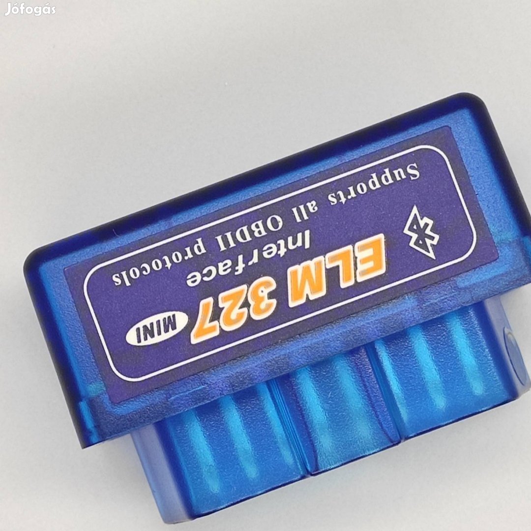 ELM327 OBD2 Bluetoothos autódiagnosztika hibakód olvasó és törlő új 