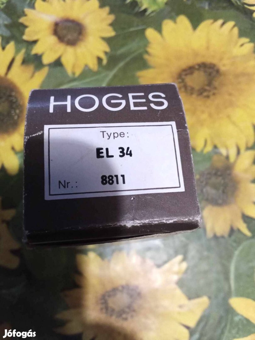 EL 34 Huges Eletron Cső