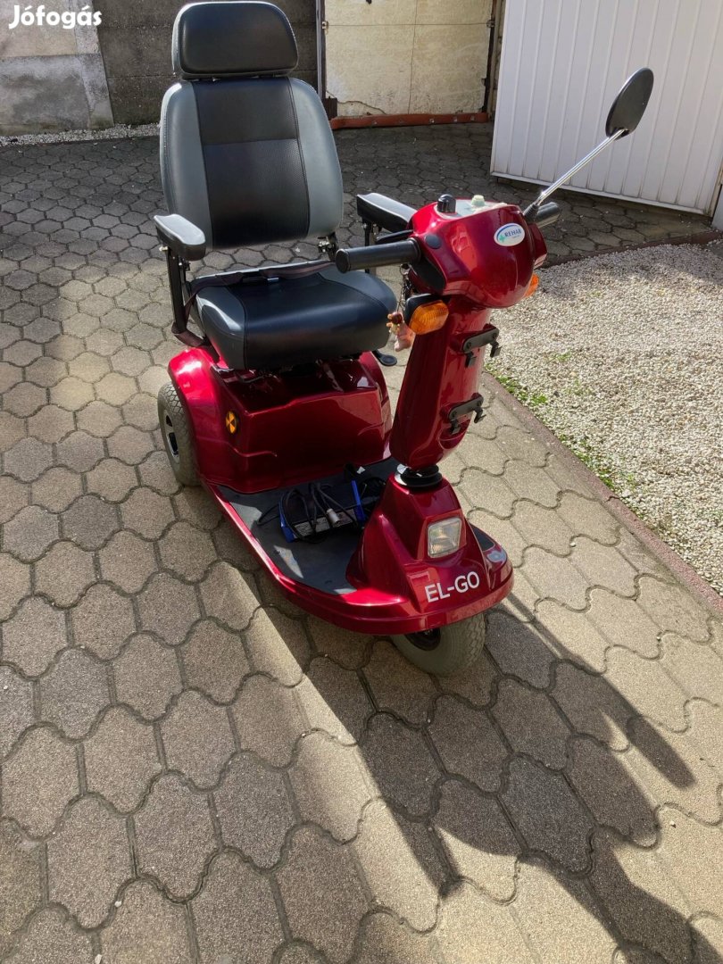 EL-GO 3 kerekű elektromos moped, rokkantkocsi