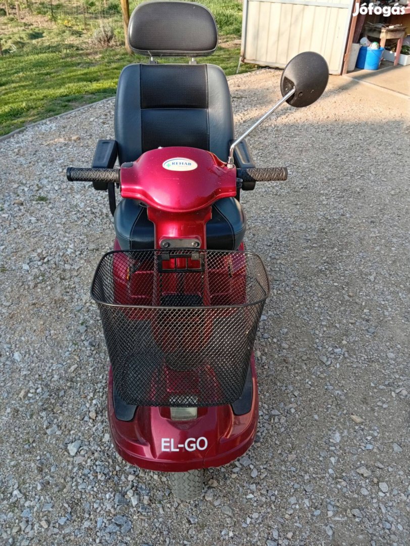 EL-GO elektromos meghajtású 3 kerekű moped