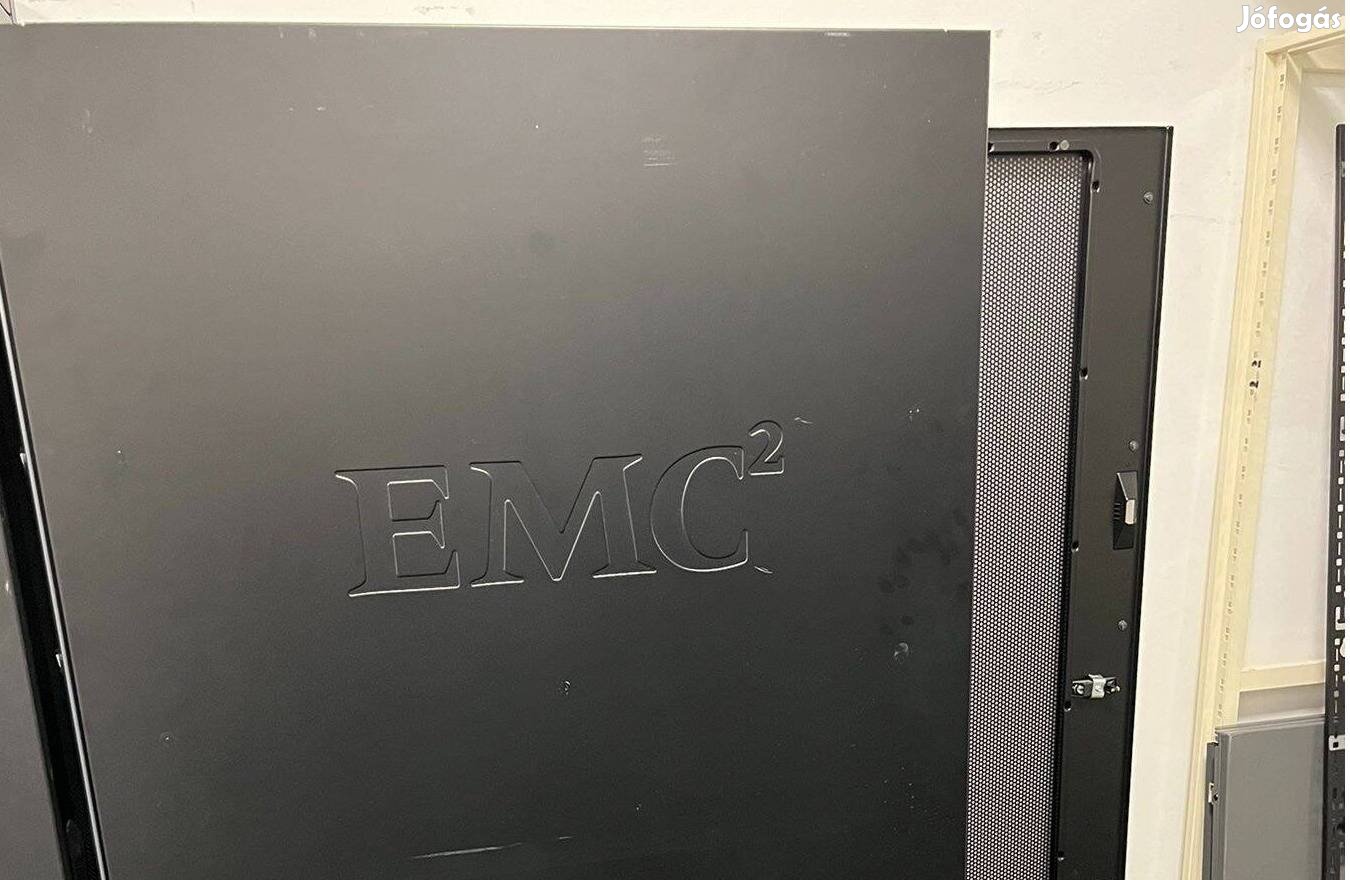 EMC storage szekrény és 2 vezérlő szerver