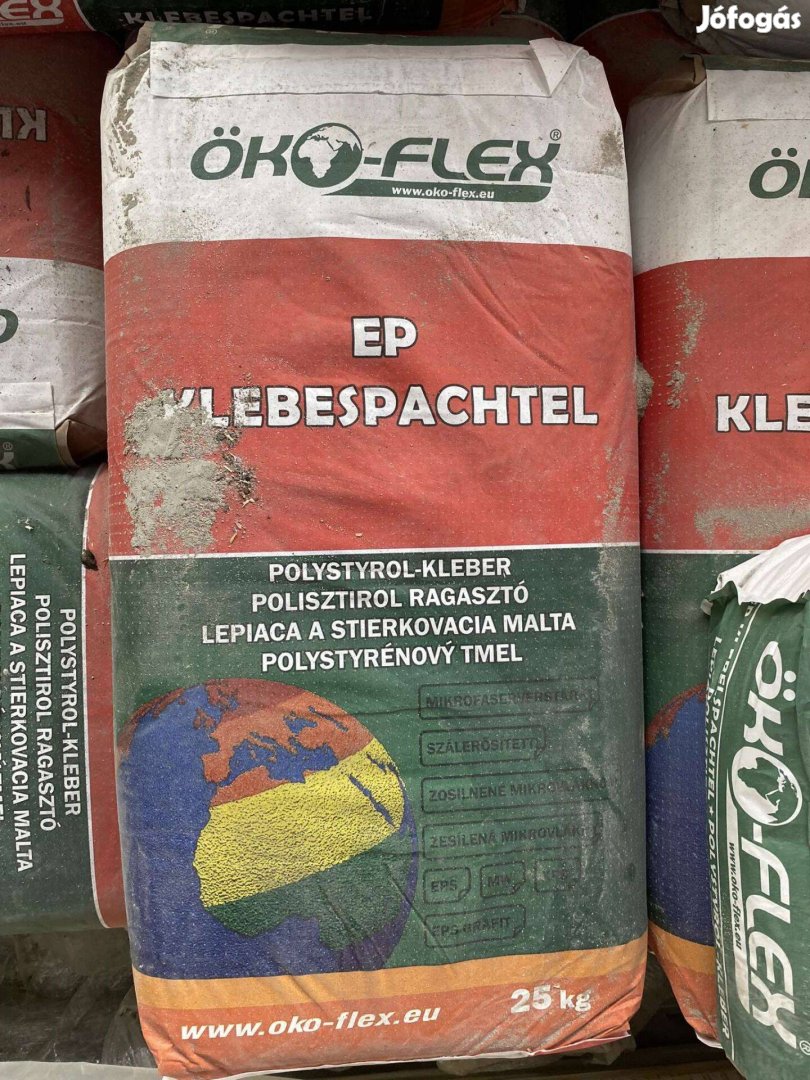 EPS polisztirol , hungarocell ragasztó Peakston25kg