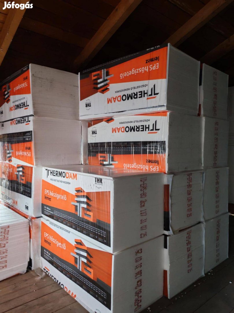EPS polisztirol, hungarocell homlokzati 10cm vastag