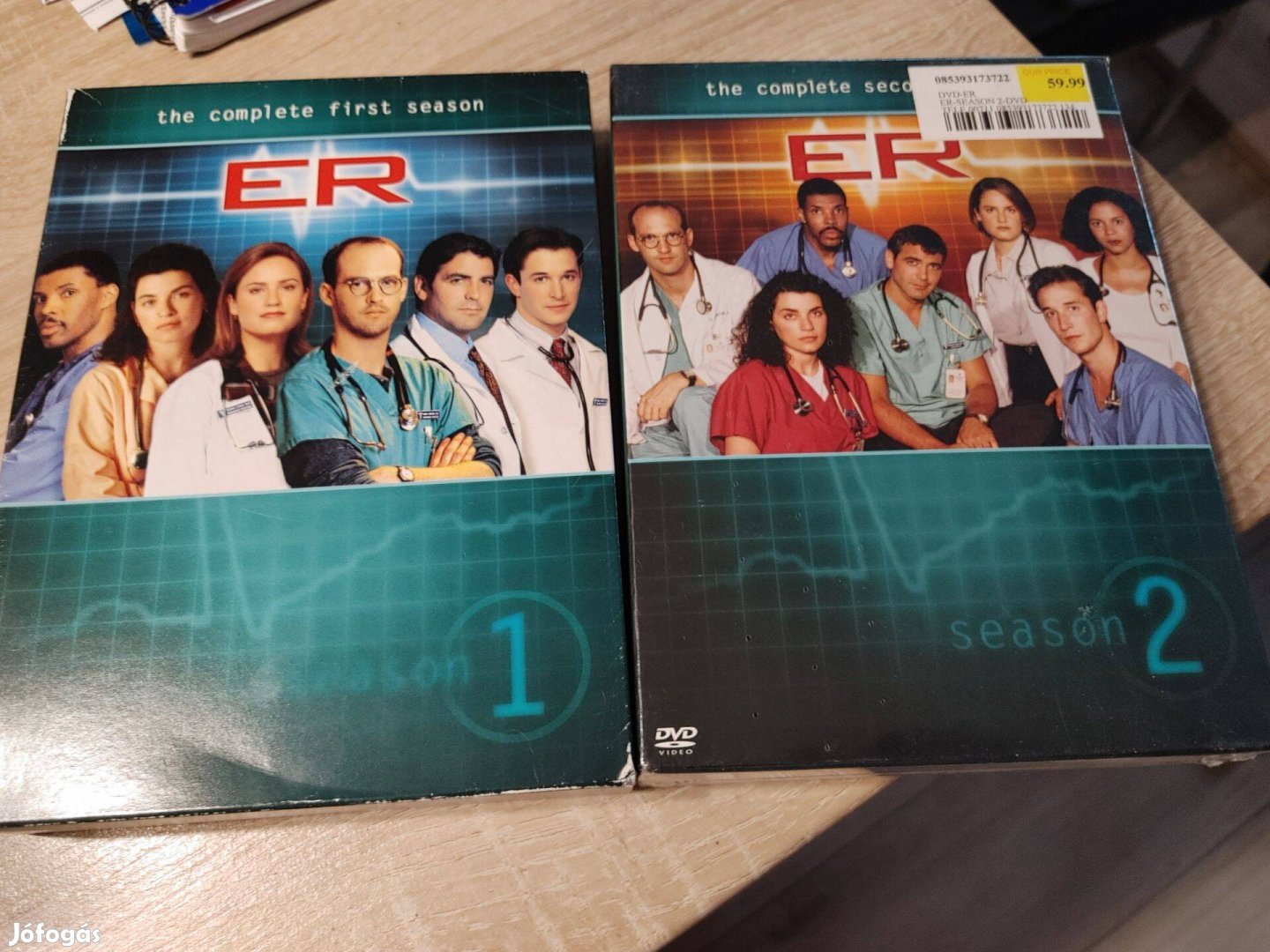 ER 1-2 season /emergency vészhelyzet/ angol dvd film