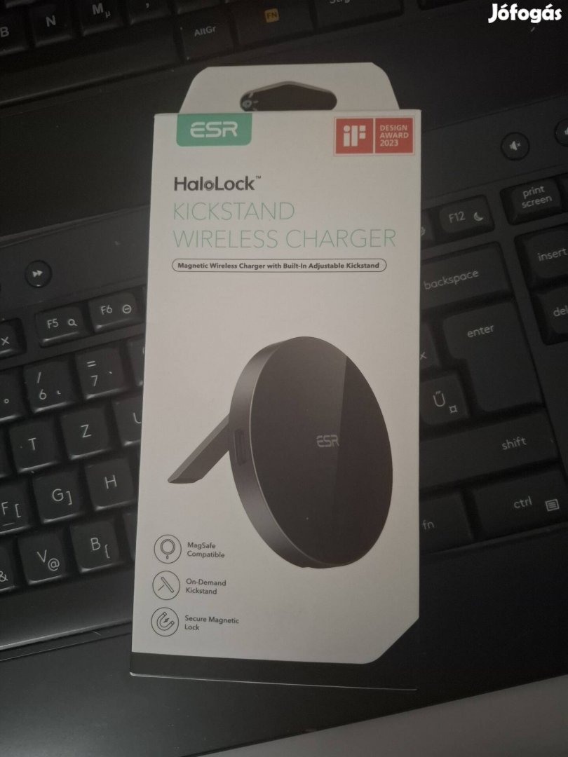 ESR Halolock Kickstand Wireless Charger / vezeték nélküli töltő 