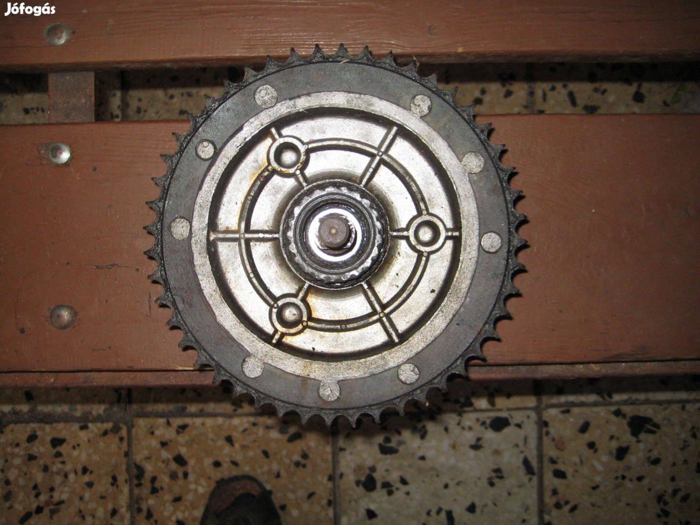 ETZ 125/150 es komplett hátsó lánc kerek