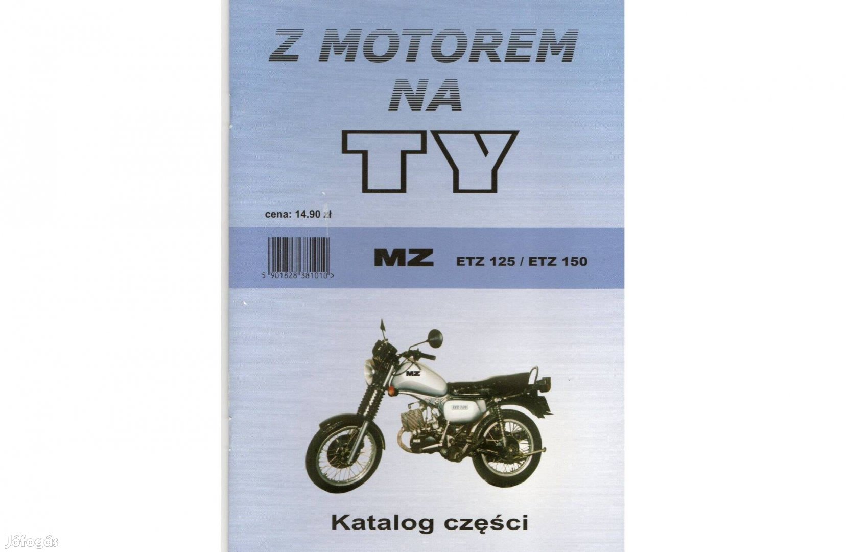 ETZ 125/ 150 alkatrész katalógus ( Lengyel )