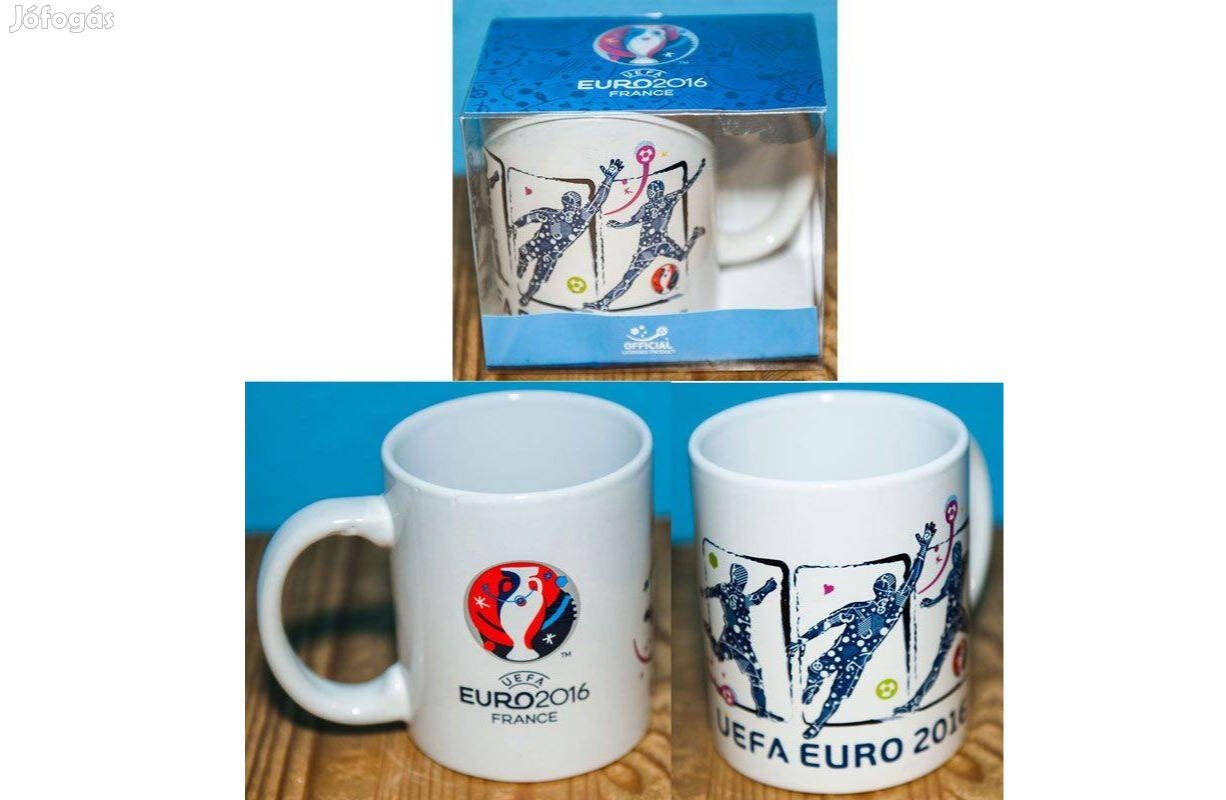 EURO2016 díszdobozos bögre (új)