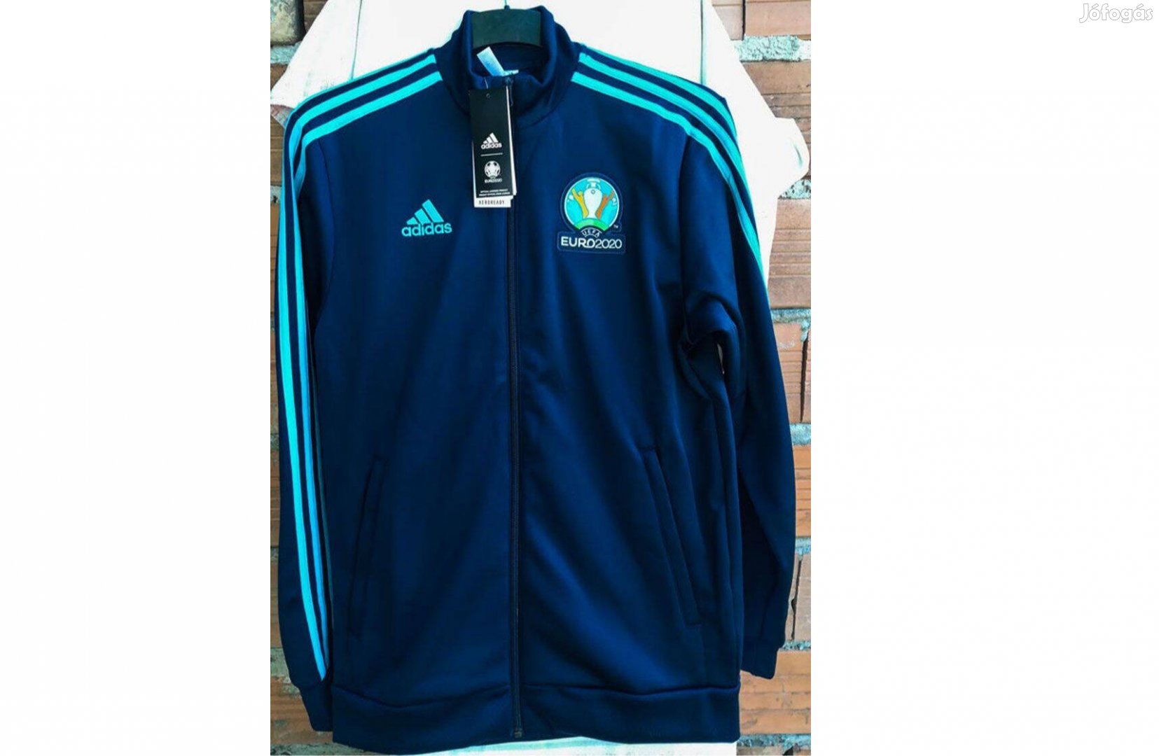 EURO2020 eredeti adidas cipzáras pulóver (M)