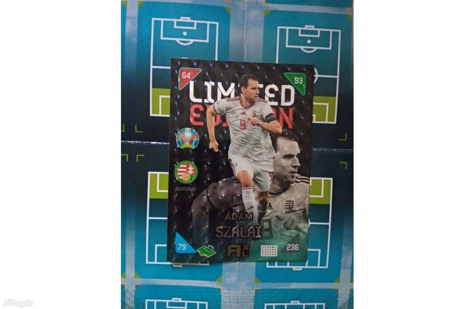 EURO 2020 kick off 2021 Szalai Ádám XXL Limited kártya