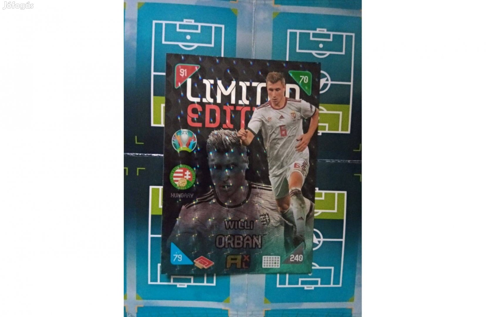 EURO 2020 kick off Orban Willi XXL Limited kártya