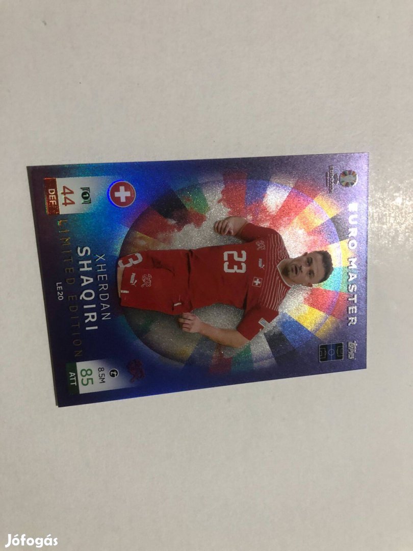 EURO 2024 Limited focis kártya Shaqiri