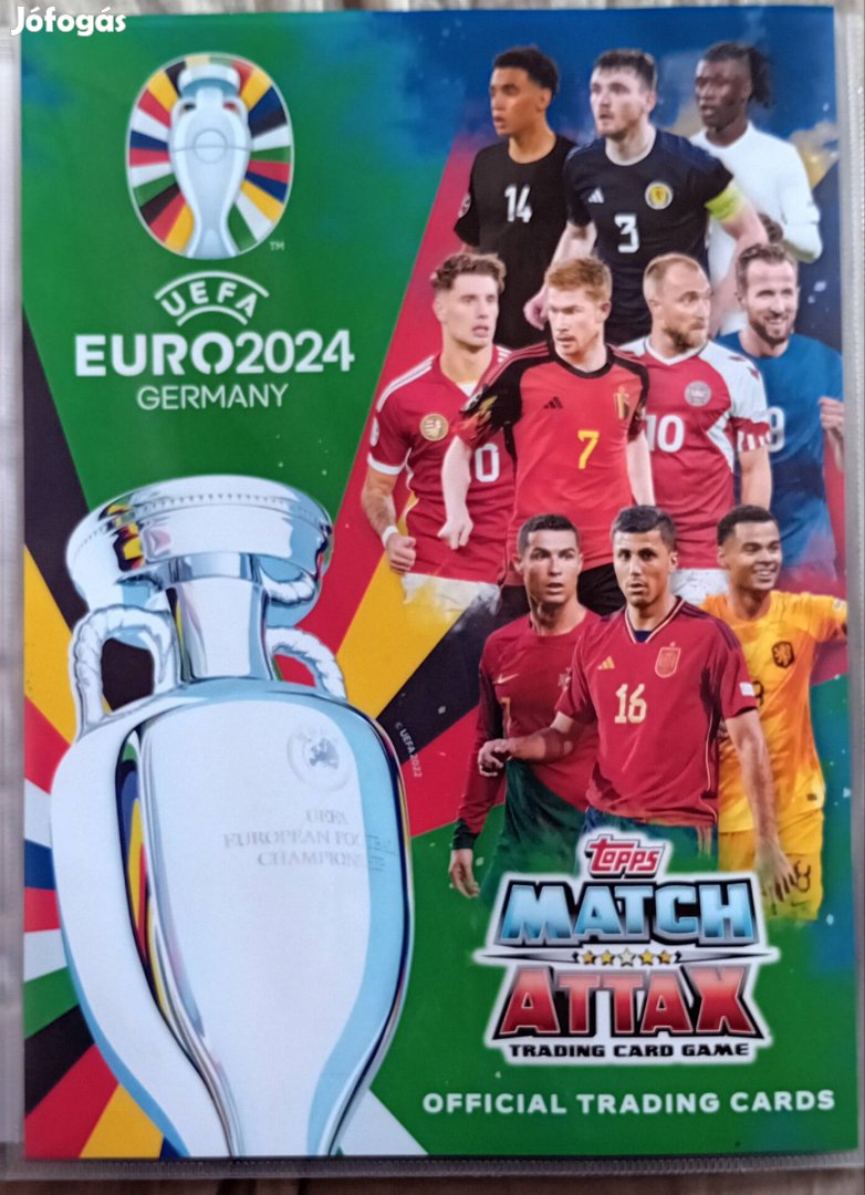 EURO 2024 focis kártya gyűjtemény 
