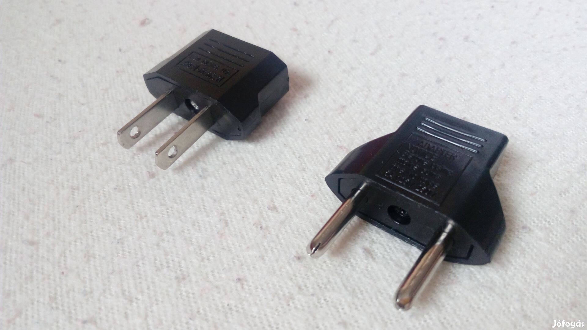 EU-US és US-EU adapter átalakító