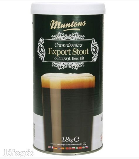 EXPORT STOUT 1,8kg SörsŰrítmény (MUNTONS)  (247)