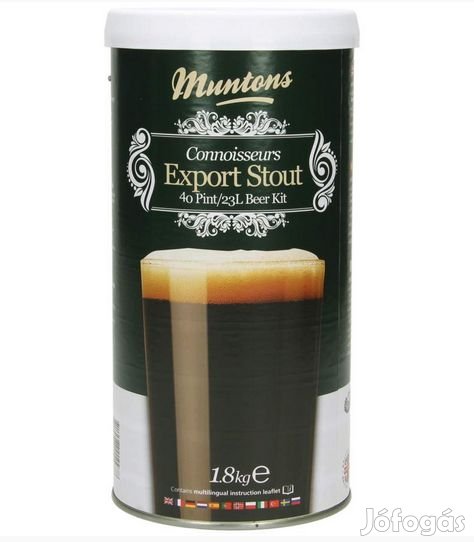 EXPORT STOUT 1,8kg SörsŰrítmény (MUNTONS)  (247)