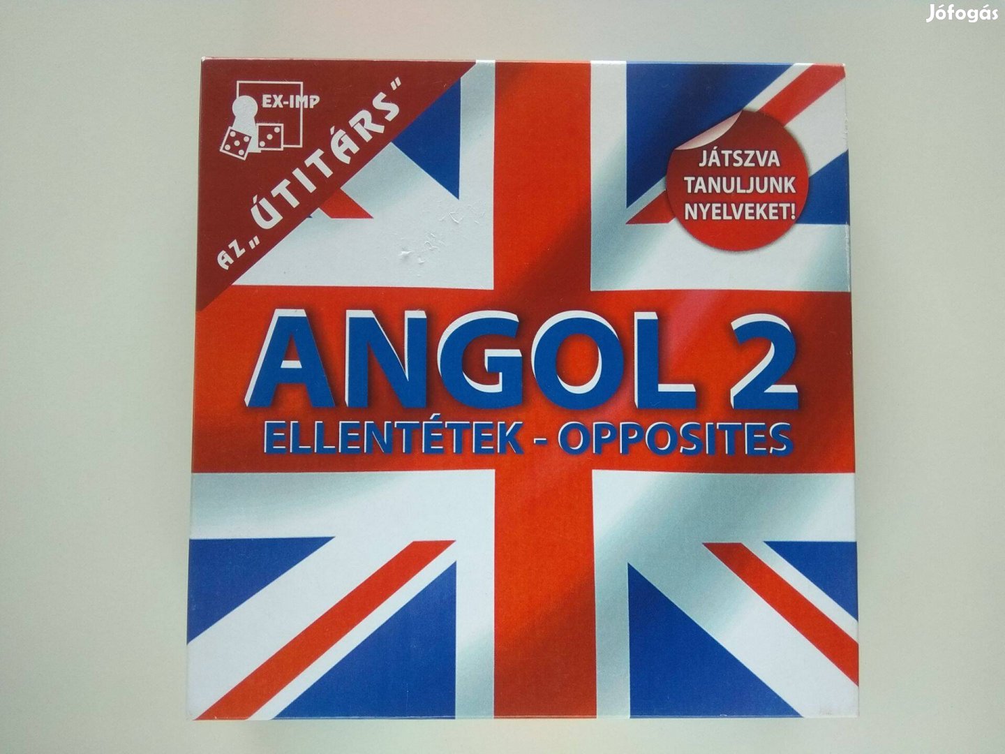 EX-IMP Az Útitárs Angol 2 Ellentétek társasjáték hiánytalan