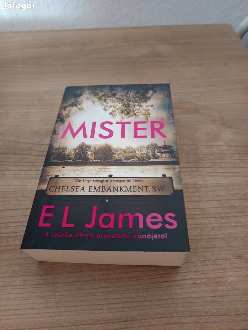 E.L. James - Mister könyv eladó