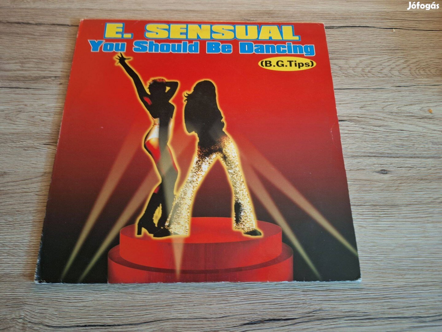 E-Sensual - You Should Be Dancing maxi bakelit lemez ! LP