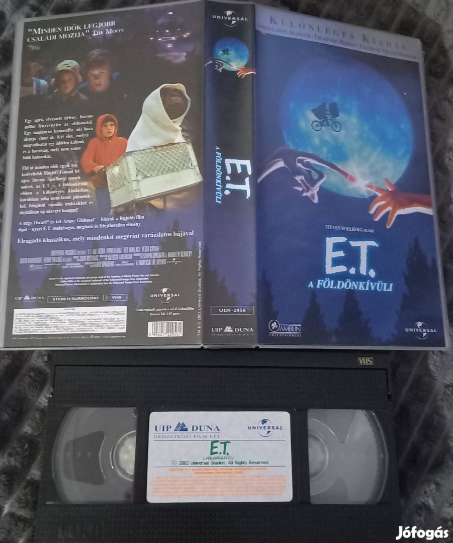 E.T - A földönkívüli - sci-fi vhs