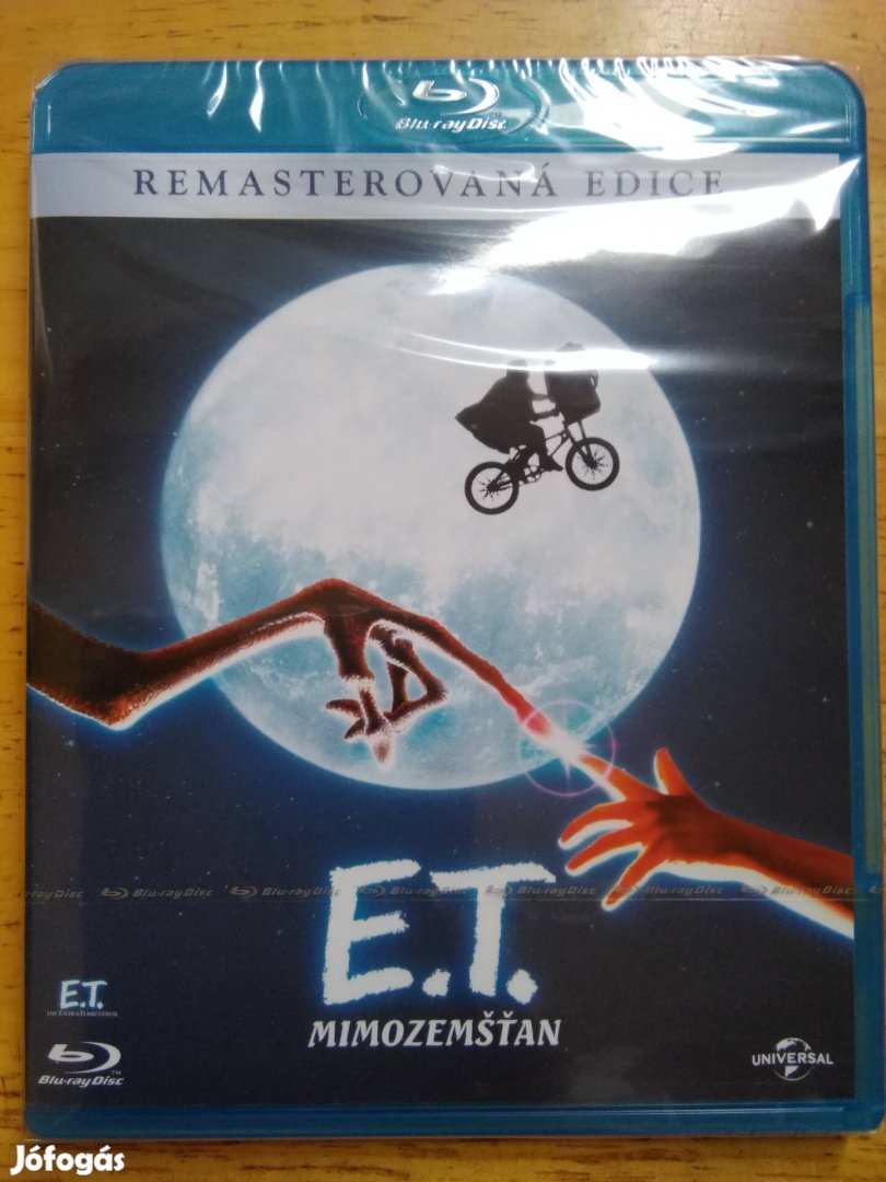 E.T. a földönkívüli blu-ray Steven Spielberg Új Felújított változat 