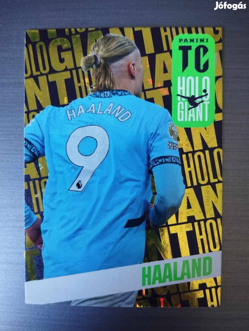 E. Haaland (Manchester City) Holo Giant Top Class 2025 focis kártya