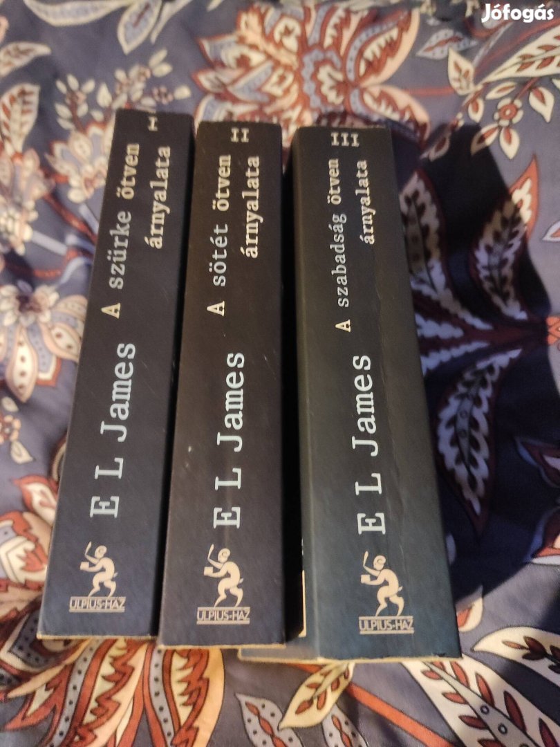 E. L. James: Árnyalat 1-3.