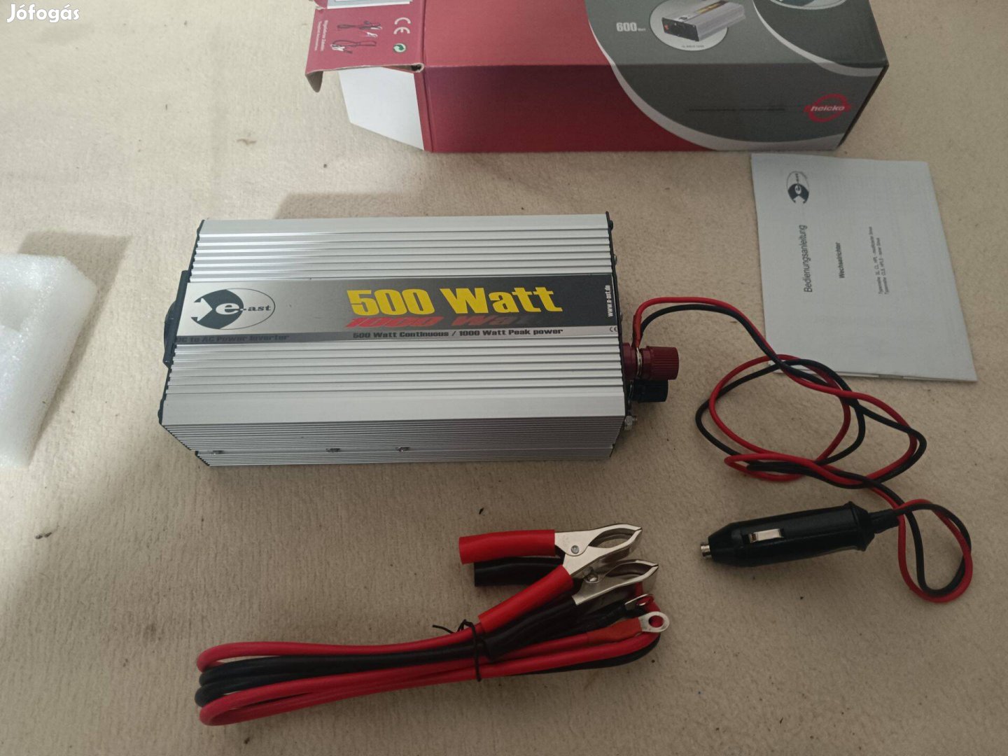 E-ast CL 500 12/24 feszültség átalakító 500W (zozizo)