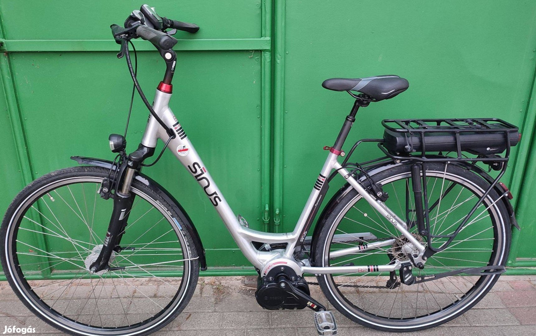 E-bike, Bosch elektromos kerékpár, pedelec, ebike, 2 akku