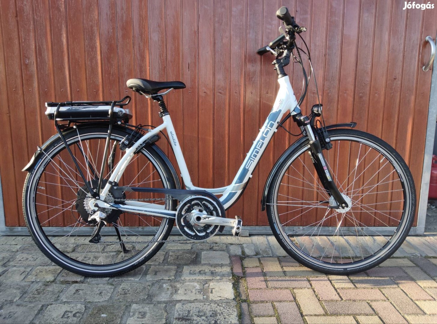 E-bike pedelec Simplon elektromos kerékpár.