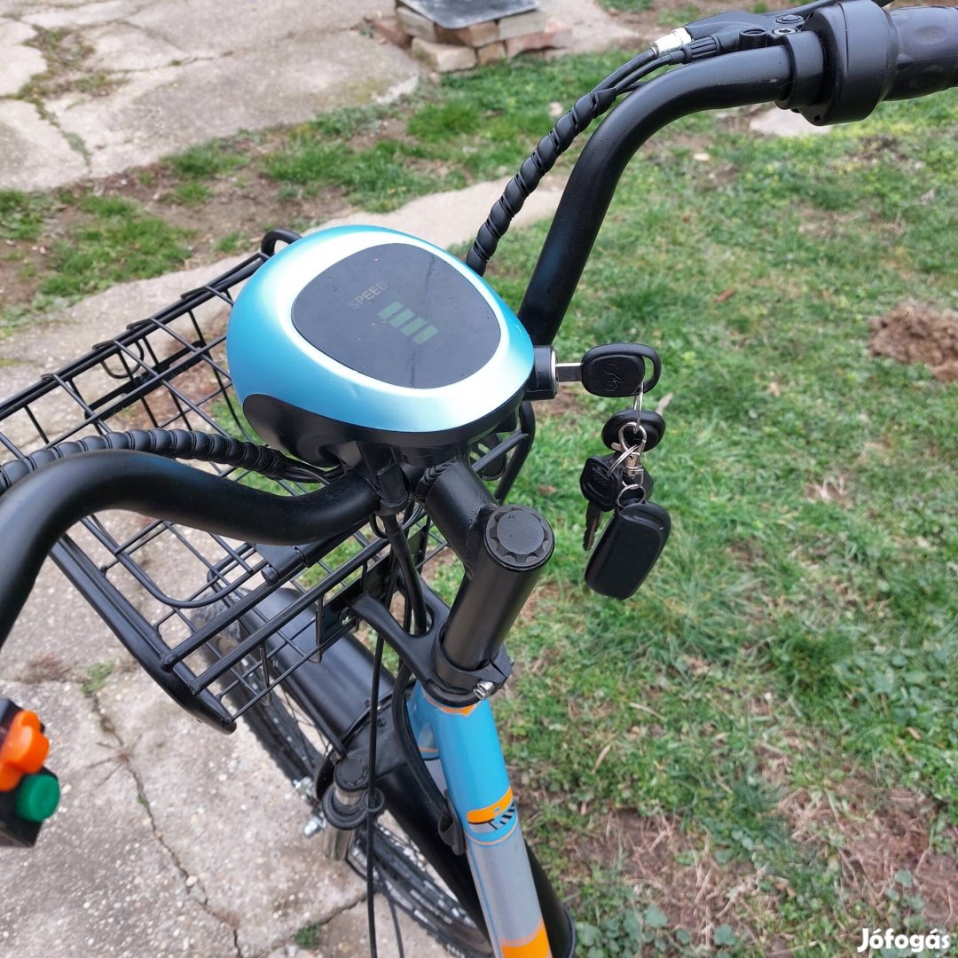 E-mob bicykle töltő meg minden tartozékával eladó