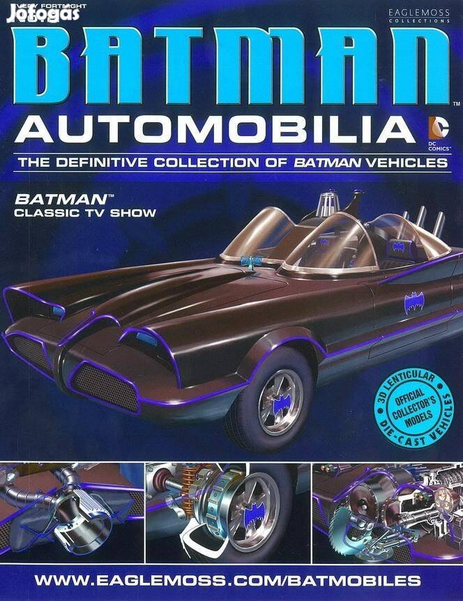 Eaglemoss DC Batman Classic TV Show magazin, újság