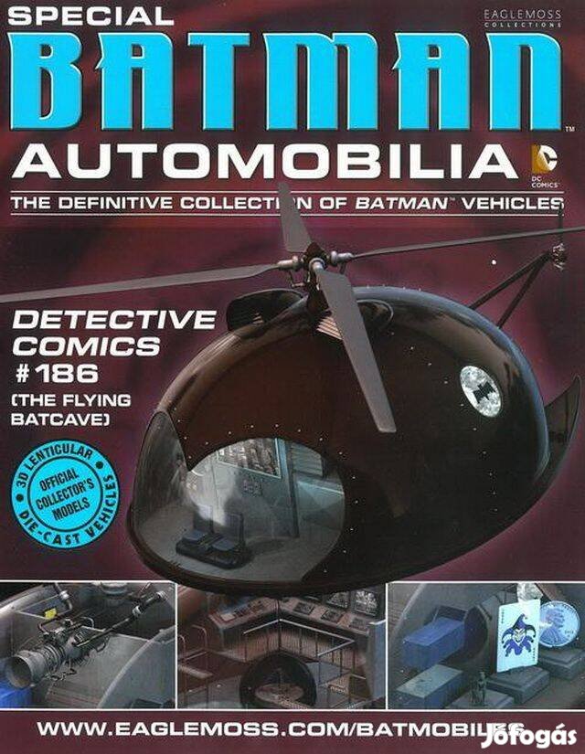 Eaglemoss DC Batman: Detective Comics #186 magazin, újság